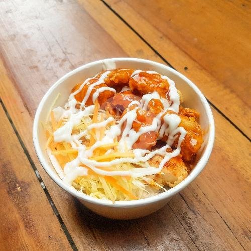 Rice Bowl Ayam Geprek Keju menu Taman Langit Resto, Kotagede