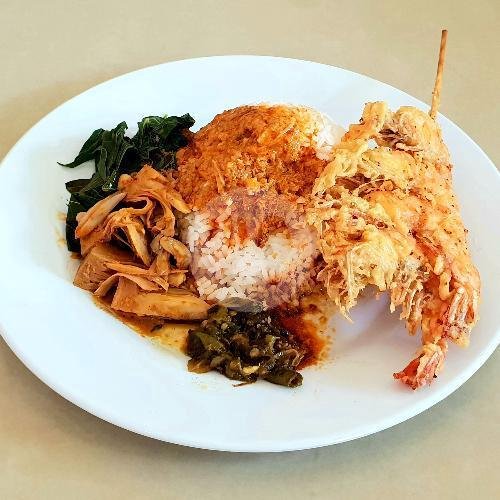 Nasi Gulai Ayam Kampung menu RM Padang Murah Meriah, Batang