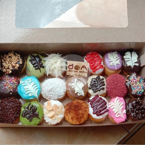 Paket Es Dawet Bayat 2 Cup menu Donat Atha, Sendangguwo