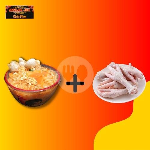 Seblak 4 Topping (komplit) menu Seblak Jeh, Ciremai Raya