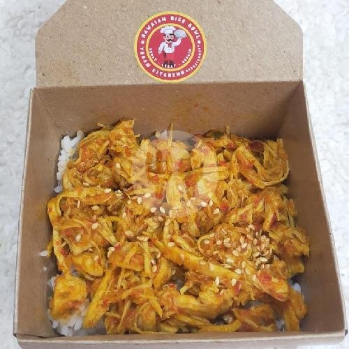 Crispy Chicken With BBQ Bowl menu Hawaian Rice Bowl, Pandan Hijau 3