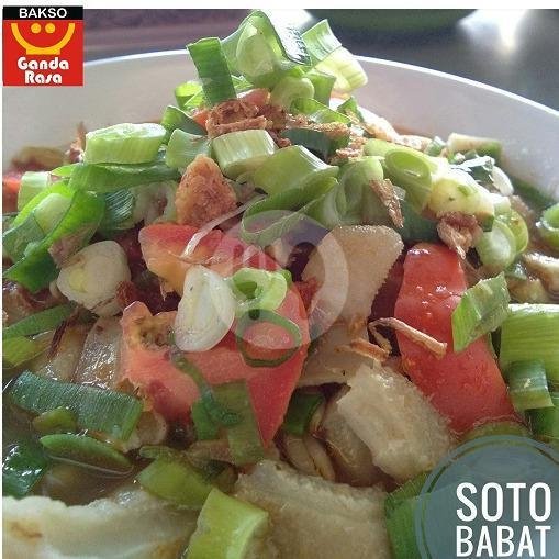 Soto Campur menu Bakso Ganda Rasa, Saditan