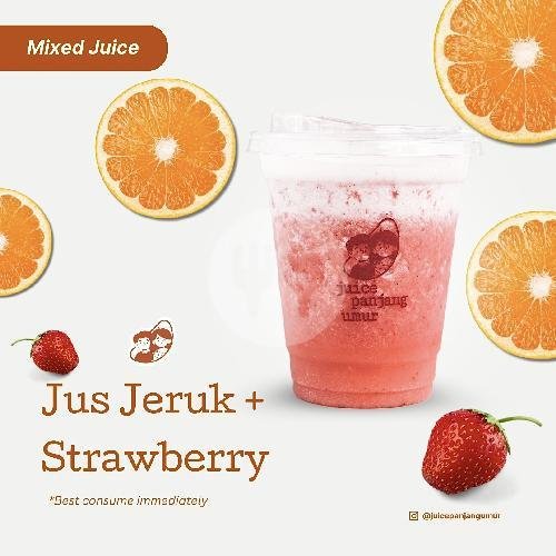 Jus Mangga menu Juice Panjang Umur, Ir. H. Juanda