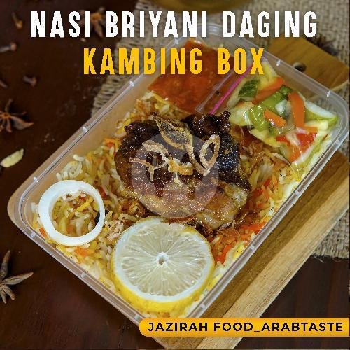 Nasi Briyani Daging Ayam Nampan Small 3-4 Orang menu Jazirah food arab taste