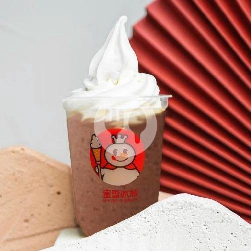 Chocolate Oreo Cookies Smoothies menu Mixue Manukan, Manukan Kulon