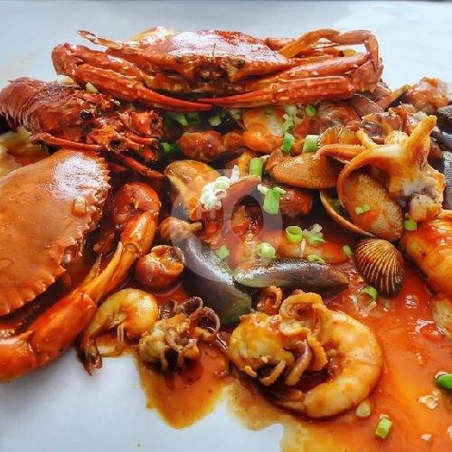 Kerang Ijo menu Sea Food Nusantara, Cileunyi