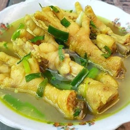Ceker Ayam 1 Porsi menu Soto Ayam Kampung Cak Sum