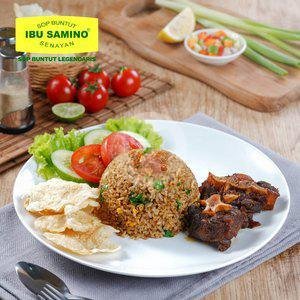 Paket Sop Iga + Nasi menu Sop Buntut Ibu Samino Senayan, Permata Hijau