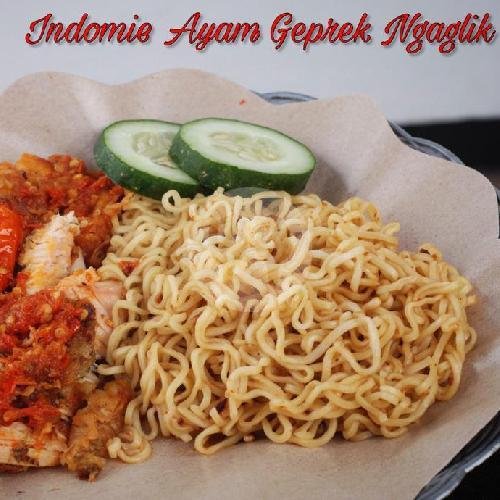 Nasi Ayam Geprek Ngaglik + Air Mineral menu Ayam Geprek Ngaglik (Catmilk), Batu