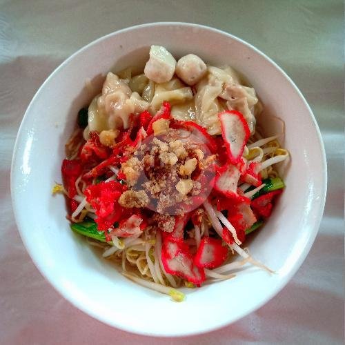 Wan Tan Mie + Pangsit menu Rumah Makan Asim, Vikamas Tengah