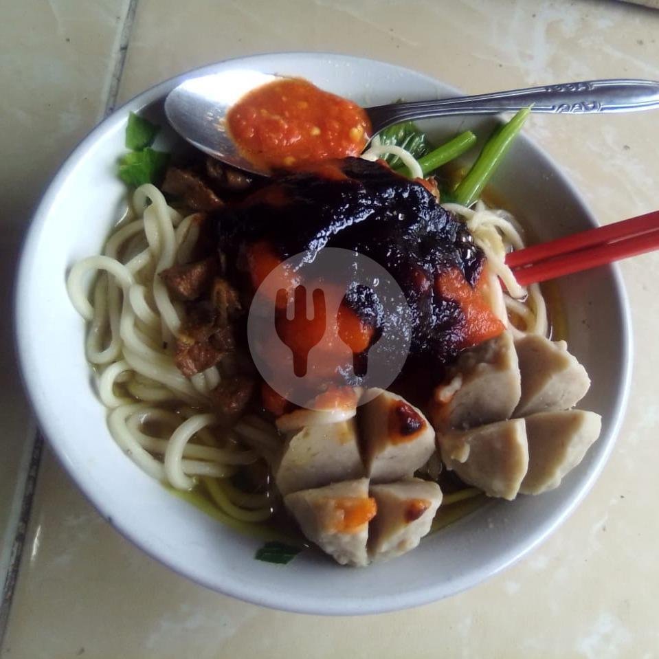 Mi Ayam Goreng Extra Pedas menu Mie Ayam Ndeso Pak Tri, Mlati