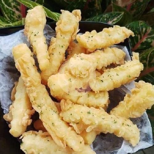Cumi goreng menu Rica Sapi Mbah Wongso