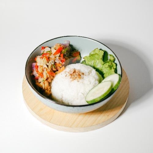 Rice Bowl Sambal Matah menu 1996 COFFEE HOUSE, MENGANTI