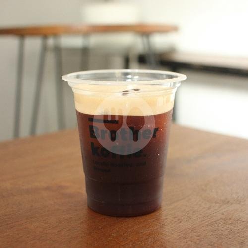 Iced Long Black menu Brother Koffie (Kopi), Bandung Kulon