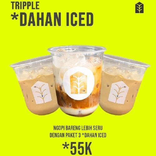 3 Dahan Iced menu Dahan Kopi, Banjaran