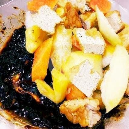 Lontong Mie menu Rujak Cingur Delta, Plaza Surabaya