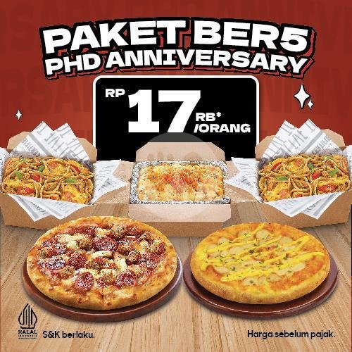 Single Meal menu Pizza Hut Delivery - PHD, Parangtritis Yogyakarta