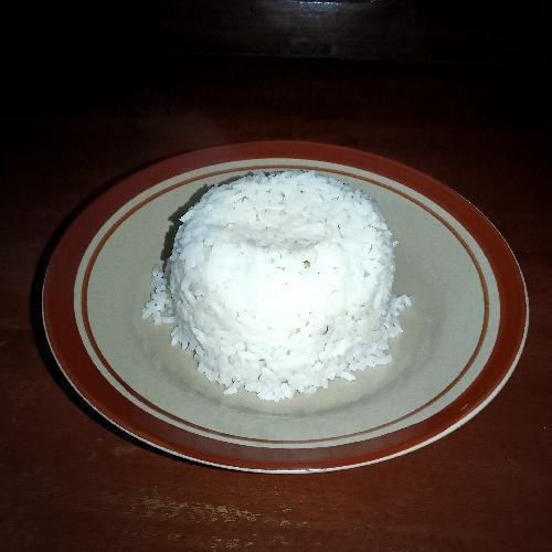 Nasi Sayur + Tempe menu Rumah Makan Padang Sabar Jaya, Karanganyar Kota