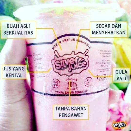 Juice Mangga menu Silver Juice, A Yani