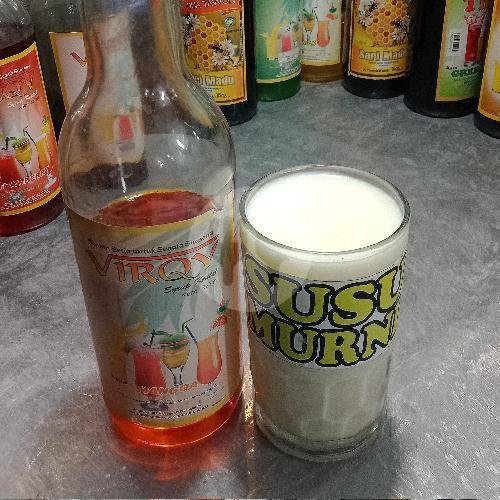 Susu Murni Lembang Rasa Coklat menu Susu murni Lembang dan roti kukus, Cisempur