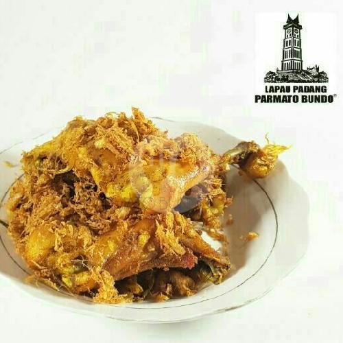 Nasi Ayam Goreng Kampung menu Lapau Padang Parmato Bundo, Madiun