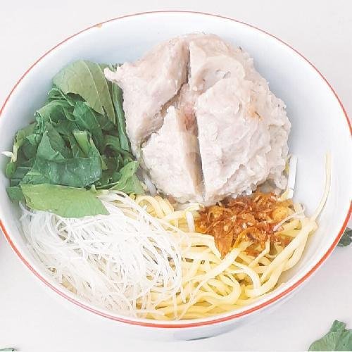 Mie Campur Bakso Besar URAT menu Mie Baso Mas Minto, Baleendah