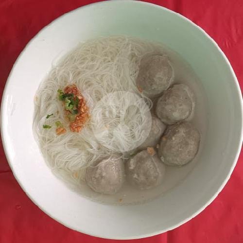 Porsi 6 Bulat Bihun menu Akhiang Bakso Tahu Pontianak, Jelambar