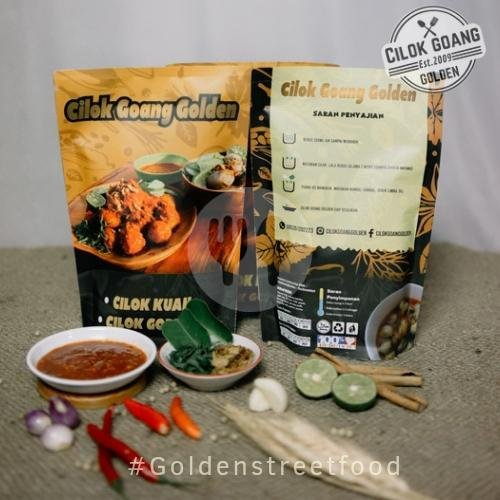 Jasmine Tea menu Cilok Goang Golden, BKR