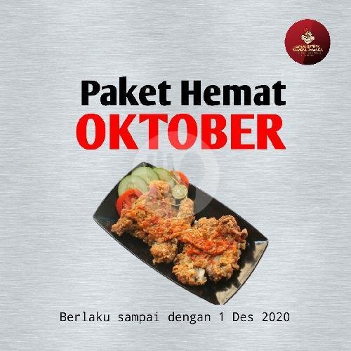Paket Ayam Geprek Sambal Jawara menu Ayam Geprek Sambal Jawara, Babakan Priangan