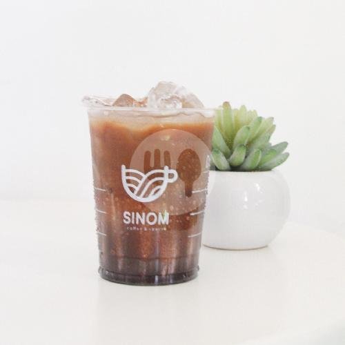 Caffe Latte menu Sinom Coffee & Space, Kasihan