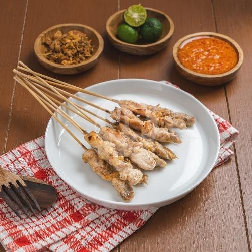 Sate Taichan Daging Campur Kulit/ Tusuk menu Sate Taichan Jonjon & Churros, Kayu Manis 8
