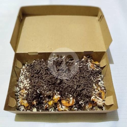 Pisang Goreng Tanduk Susu+Keju+Cokelat menu Pisang Goreng Tanduk Kedaton, Jl Panjaitan Madiun