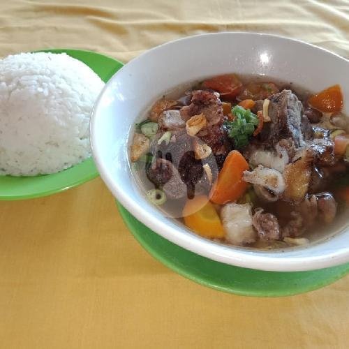 Sop Balungan menu Bakso Balungan Mangana, Ampera Raya