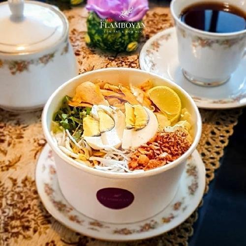 Soto Babat Sapi Bowl + Nasi menu Warung Flamboyan Soto Ayam Kampung, Karangploso