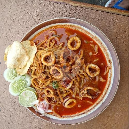 Mie Rebus Udang menu Mie Aceh Bang Jaly, Gandul Raya