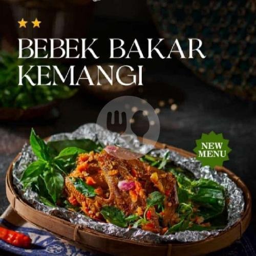 Paha Bebek Bakar Kemangi menu Warung Bebek Goreng H. Slamet, Ngagel