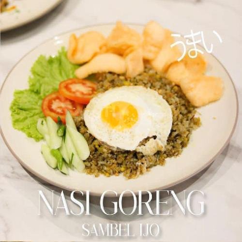 NASI GORENG SAMBAL IJO menu One Eighteenth Coffee, Siwalankerto