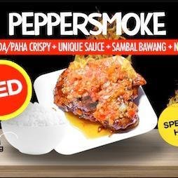 Green Pepper Smoke menu Waroeng Om, Mt Haryono