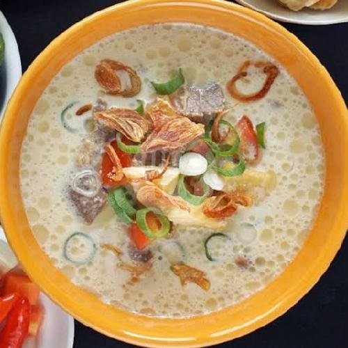 Paket Makan Lengkap menu Soto Betawi Bu Ndut, Karet Gusuran