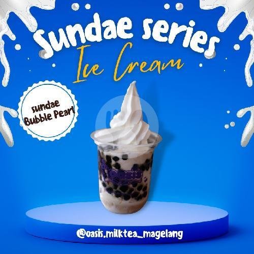 Sundae Choco Chruncy menu Oasis Cozy, Magelang