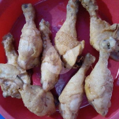 Kepala Ayam menu Pecel Mbok Adjir, Karang Taruna