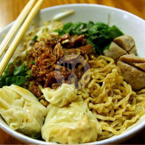 Bakmi Lebar Pangsit menu Bakmi Keriting Taman Alfa, Meruya