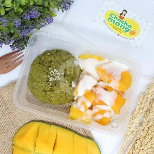 Mango Smoothies Topping Strawberry menu ChachaMango Store, Cisokan