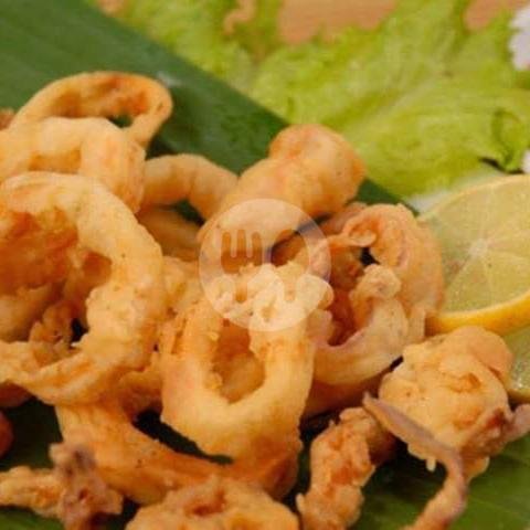 Cumi Goreng Biasa menu Seafood Pak Jenggot, Camar