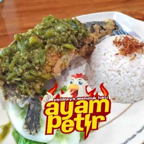 Ayam Geprek + Nasi menu Ayam Penyet Sambel Petir (IBU AIS), Kby Lama