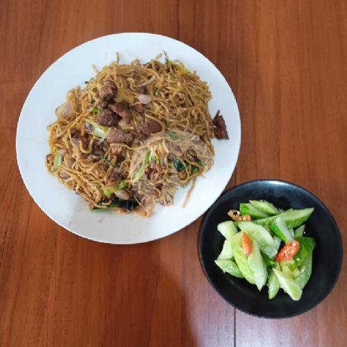 Kerang Hijau Saos Padang menu RM. TRISSI