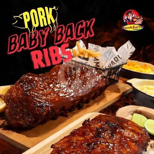 Pork Baby Back Ribs menu Frankfurter Hotdog & Steak, Pluit Karang