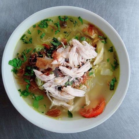 Kripik Tempe menu Soto dan Mie Ayam Jenk Yat, Gondokusuman
