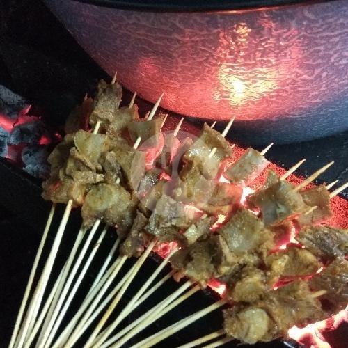 Sate Lidah Sapi 1/2 Porsi Tanpa Ketupat menu Sate Padang Ajo Jamal, Turangga