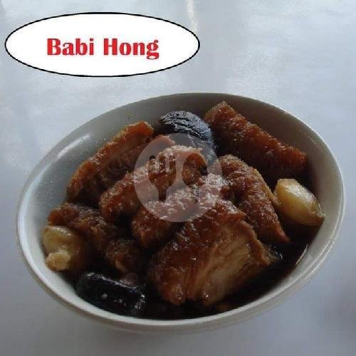 Bihun Bebek. menu Nasi Campur Kalimantan, Nipah